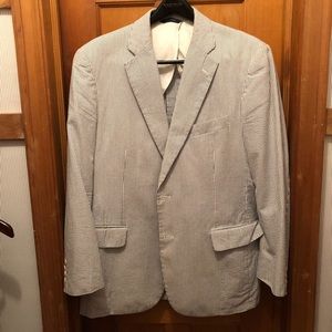 Brooks Brothers Seersucker Blazer - 42R